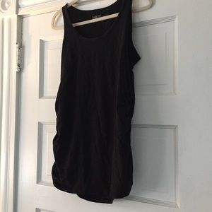 Black Maternity Tank Top